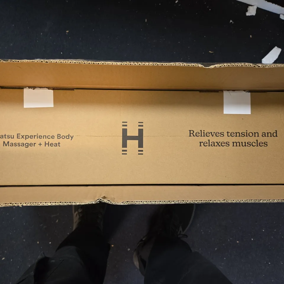 SHIATSU EXPERIENCE BODY MASSAGER + HEAT SBM-75H-GB – BOXED (FKA BRANDS LTD)