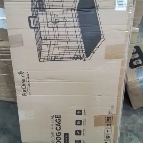 FURDREAMS FOLDABLE DOG CAGE