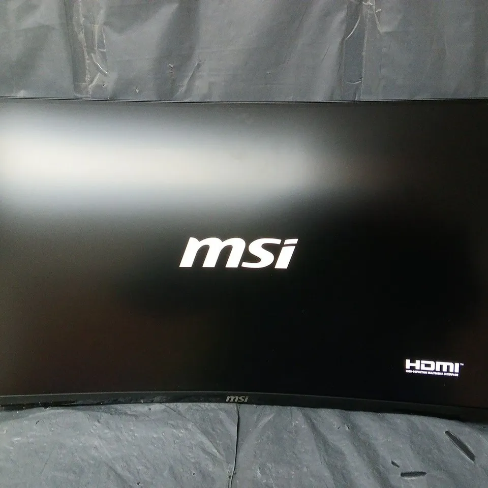 BOXED MSI MAG 32CQ6F 32-INCH, WQHD, 180HZ, ADAPTIVE-SYNC CURVED GAMING MONITOR - COLLECTION ONLY