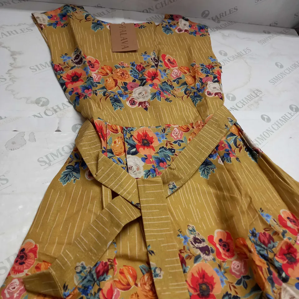 PALAVA OCCASSIONAL FLORAL PATTERN DRESS SIZE 6