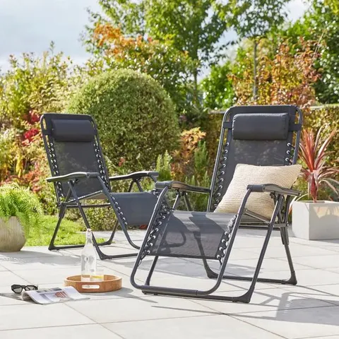 BAGGED HELSINKI RECLINING SUN LOUNGER CHAIR