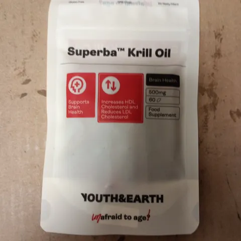 YOUTH & EARTH SUPERBA KRILL OIL – FOOD SUPPLEMENT 
