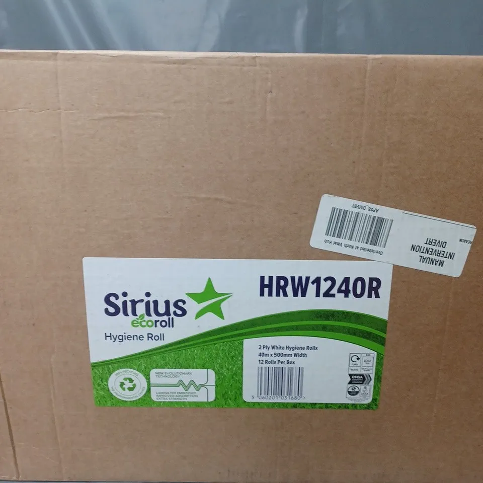 APPROXIMATELY 12 SIRIUS ECOROLL HYGIENE ROLLS 
