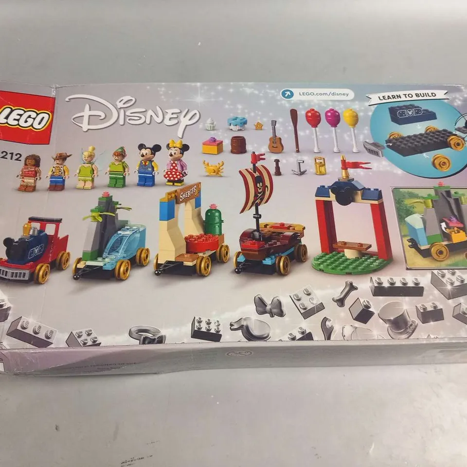 BOXED LEGO DISNEY 43212 CELEBRATION TRAIN