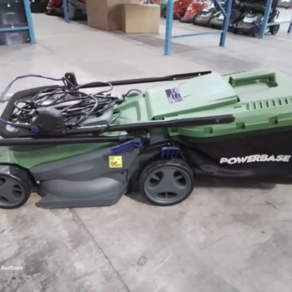 POWERBASE CORDED 1600W 220-240V ROTARY LAWN MOWER