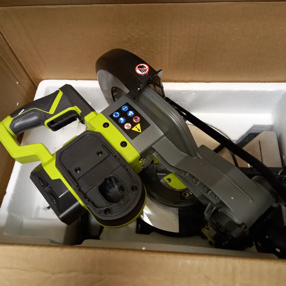 RYOBI EMS 190DL 190MM 18V ONE PLUS MITRE SAW 