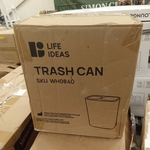 BOXED LIFE IDEAS SMALL TRASH CAN - WH0840