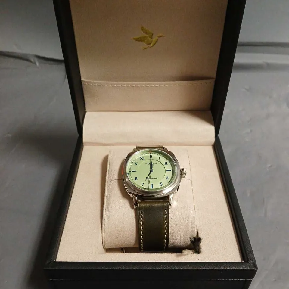 BOXED DUCKWORTH PRESTEX SPECIAL EDITION 2024 D935 WATCH WITH LEATHER STRAP - 03/20