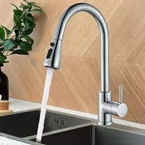 BOXED MODERN KITCHEN SINK TAPS PULL