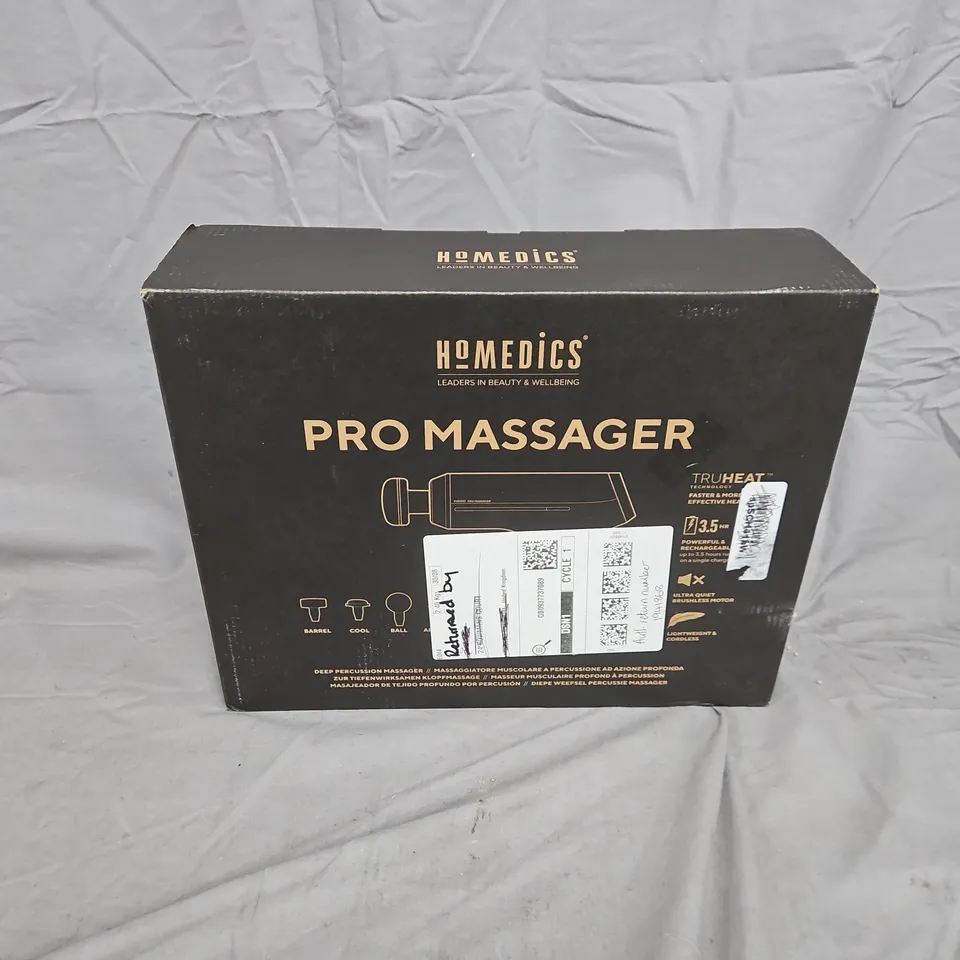 HOMEDICS PRO MASSAGER PGM-1000-GB – BOXED