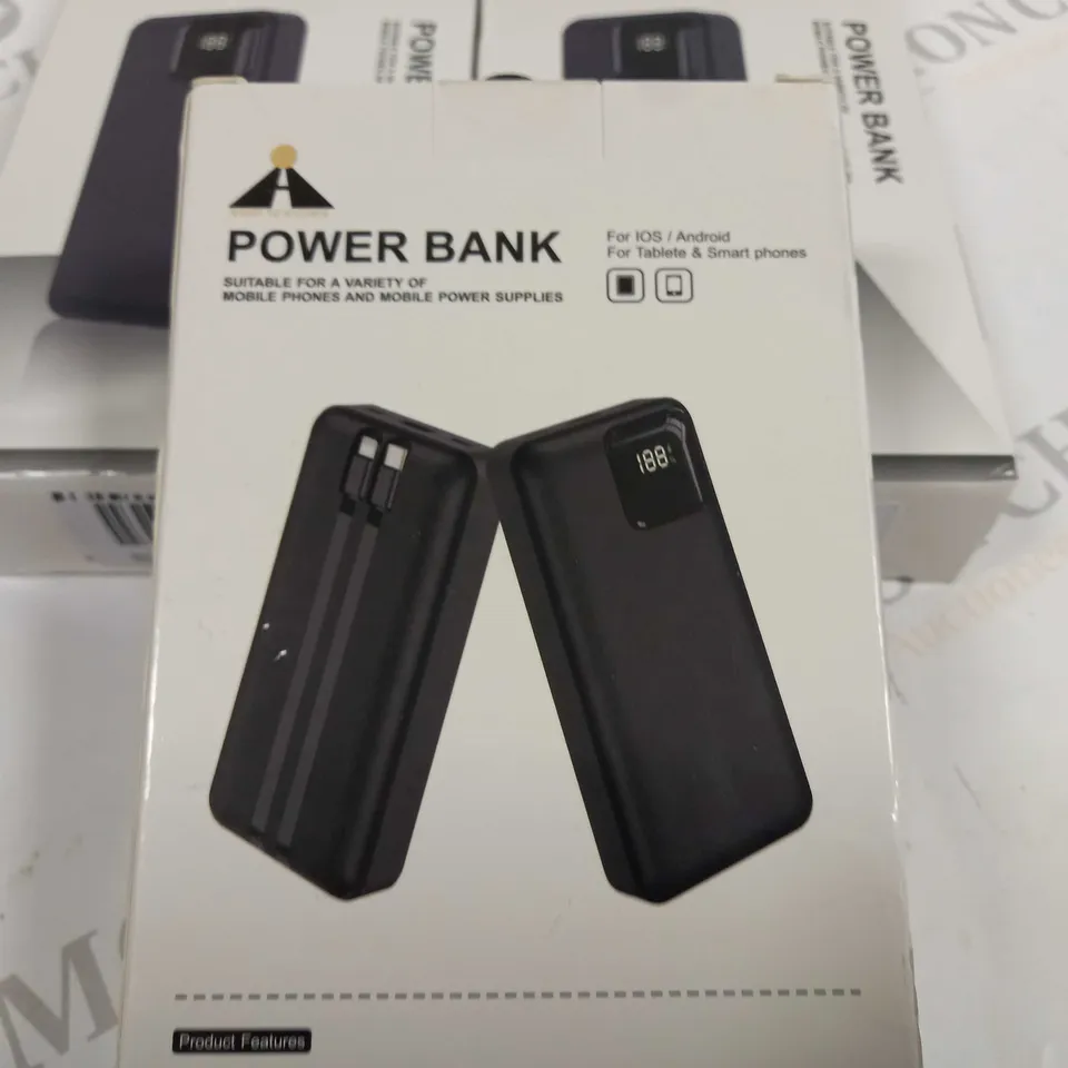 LOT OF 3 POWERBANKS FOR IOS/ANDROIND TYPE-C USB