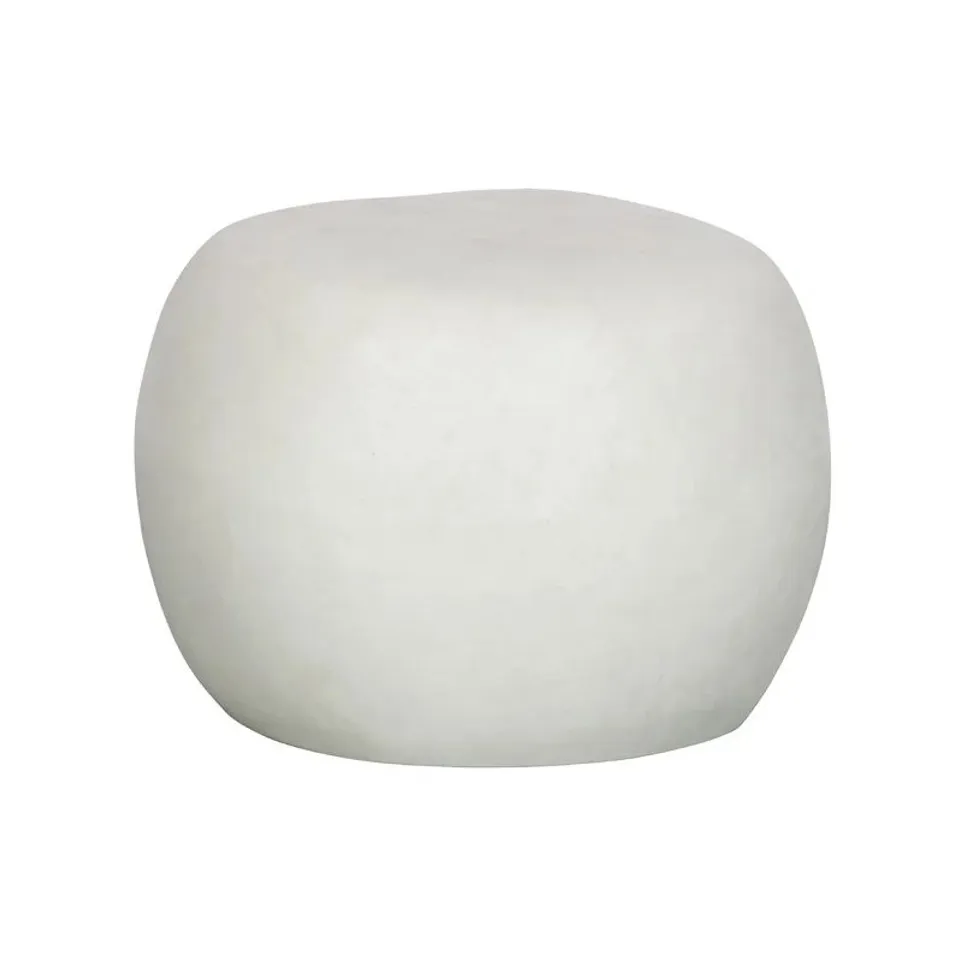 BOXED PEBBLE ROUND 50CM L OUTDOOR COFFEE TABLE 