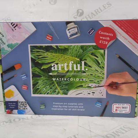 ARTFUL LET'S LEARN WATERCOLOUR