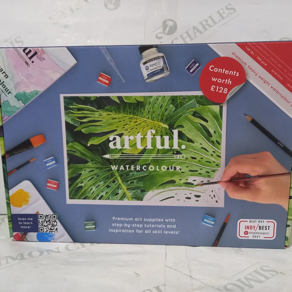 ARTFUL LET'S LEARN WATERCOLOUR