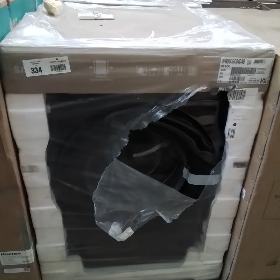 SAMSUNG SERIES 5 AI ENERGY WW90CGC04DAE 9KG WIFI CONNECTED WASHING MACHINE WITH 1400 RPM - BLACK - A RATED
