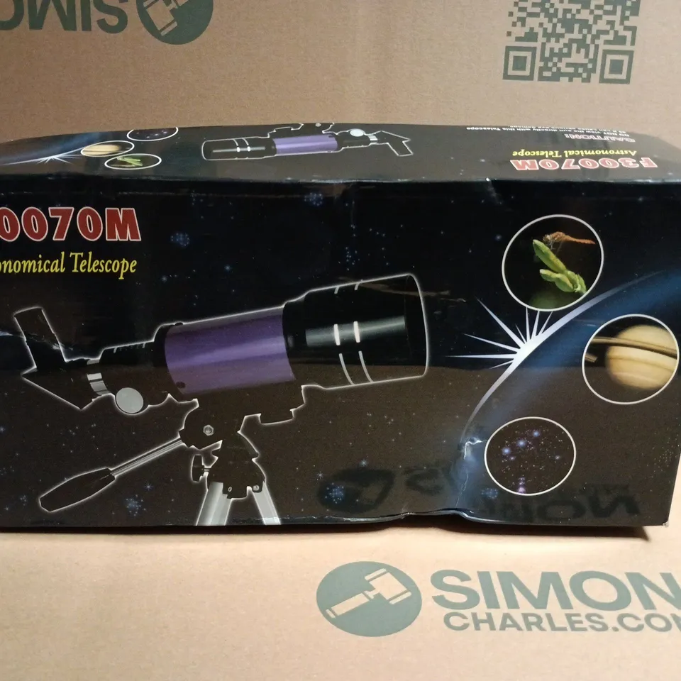 F30070M ASTRONOMICAL TELESCOPE – BOXED