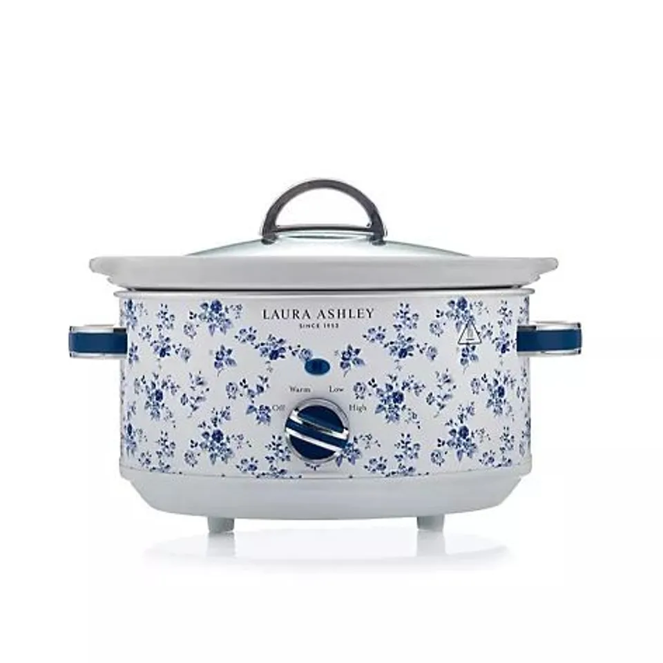 LAURA ASHLEY 3.5L SLOW COOKER IN CHINA ROSE