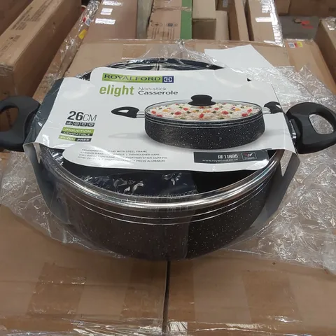 BOXED ROYALFORD NON-STICK ALUMINUM ROUND DUTCH OVEN