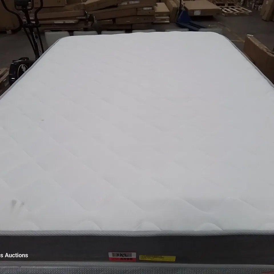 UNBAGGED BAYLOCK OPEN COIL 4FT SMALL DOUBLE MATTRESS - APPROX 140X195CM