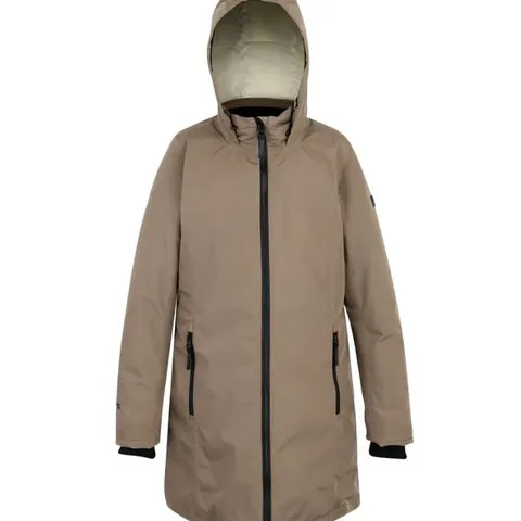 FOUR BRAND NEW REGATTA WOMEN'S MARRON WATERPROOF INSULATED JACKET IN MOCHA