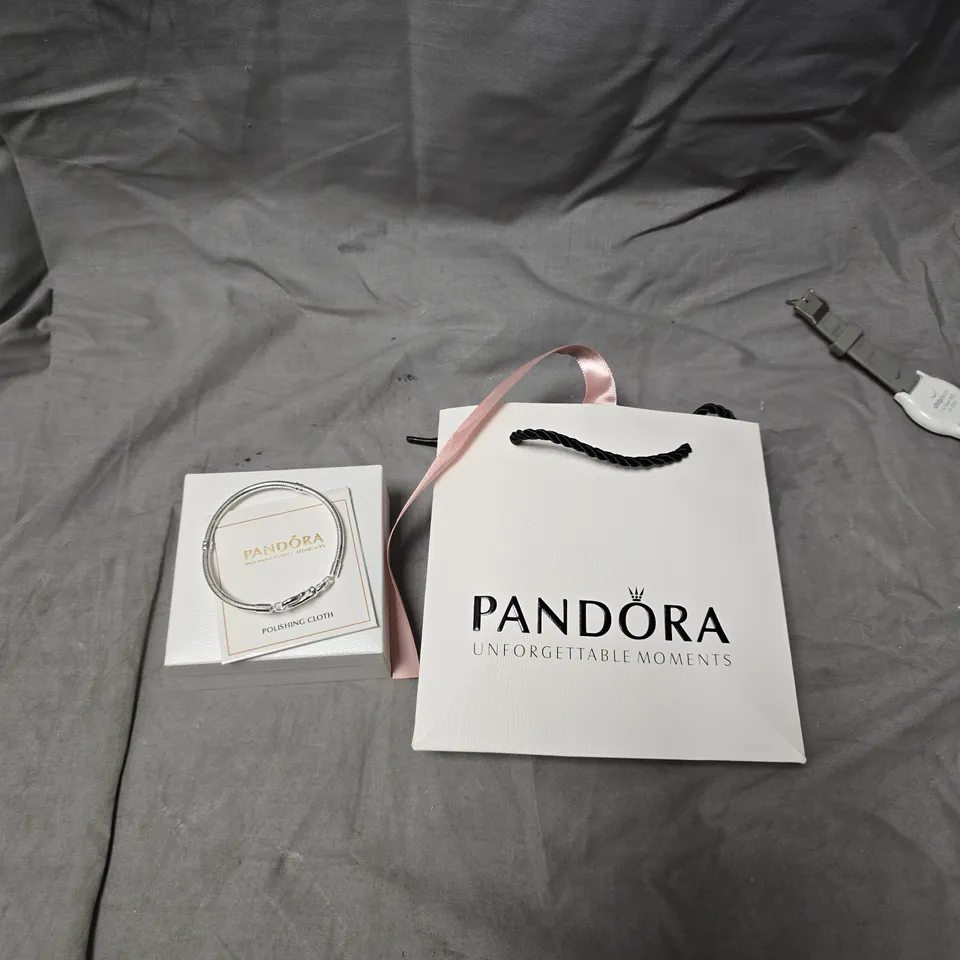 PANDORA STERLING SILVER BRACELET 925 (S925 ALE) – BOXED WITH PANDORA BAG