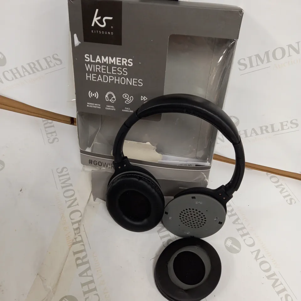 KITSOUND SLAMMERS WIRELESS HEADPHONES