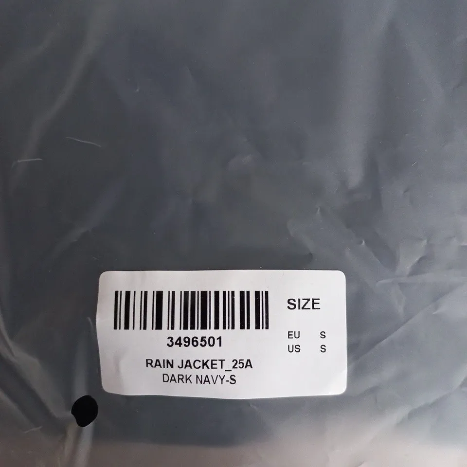 BAERSKIN RAIN JACKET – DARK NAVY, SIZE S