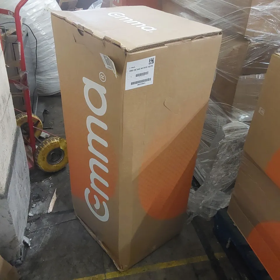 BOXED AND ROLLED EMMA ONE HARD MATTRESS - 150 x 190cm