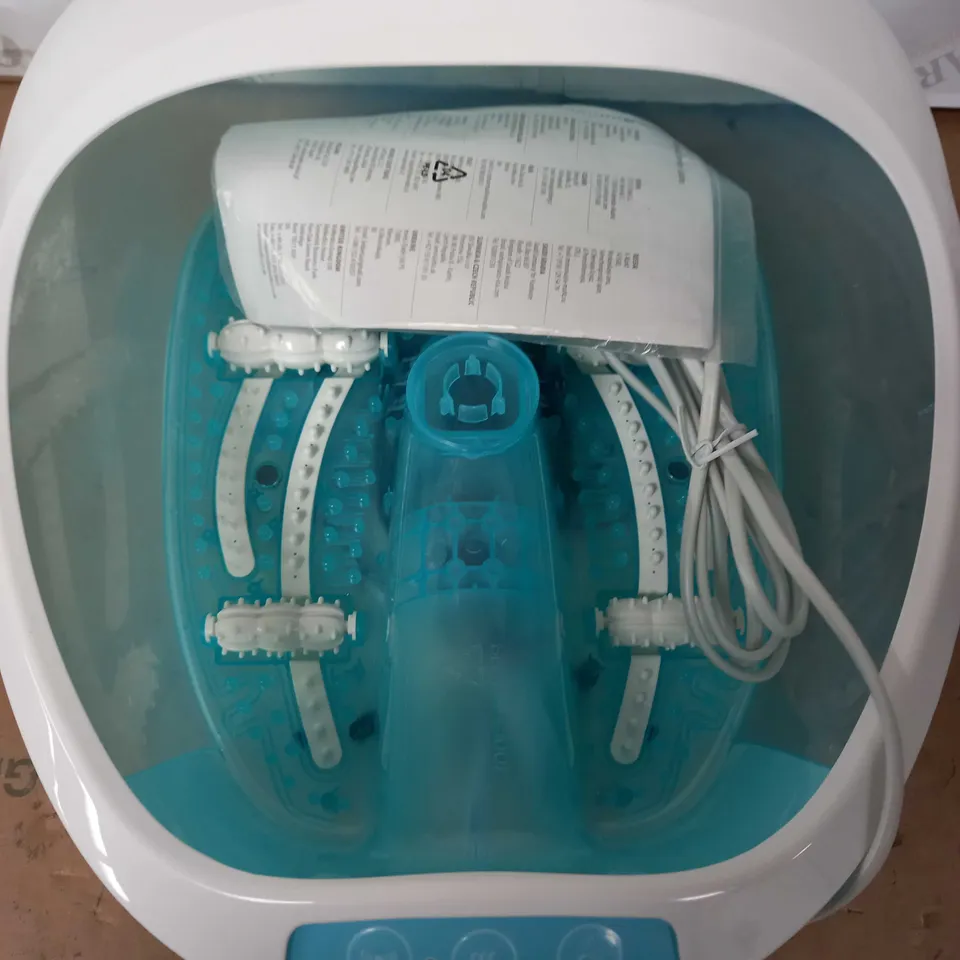BOXED HOMEDICS SPA LUXURY FOOT SPA WITH HEATER