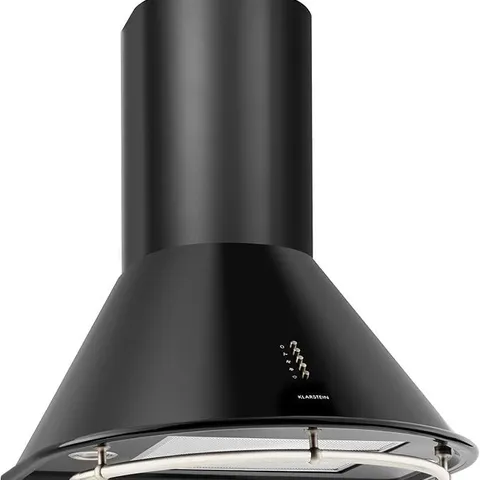 BOXED KLARSTEIN NOIR RETRO COOKERHOOD