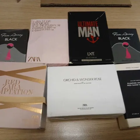 APPROXIMATELY 10 ASSORTED BOXED FRAGRANCES TO INCLUDE; ZARA, AVON AND  SENTIO