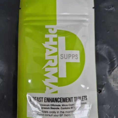 BOX OF APPROXIMATELY 45 PACKS OF PHARMA SUPPS TABLETS - BREAST ENHANCEMENT (60 TABLETS PER PACK)
