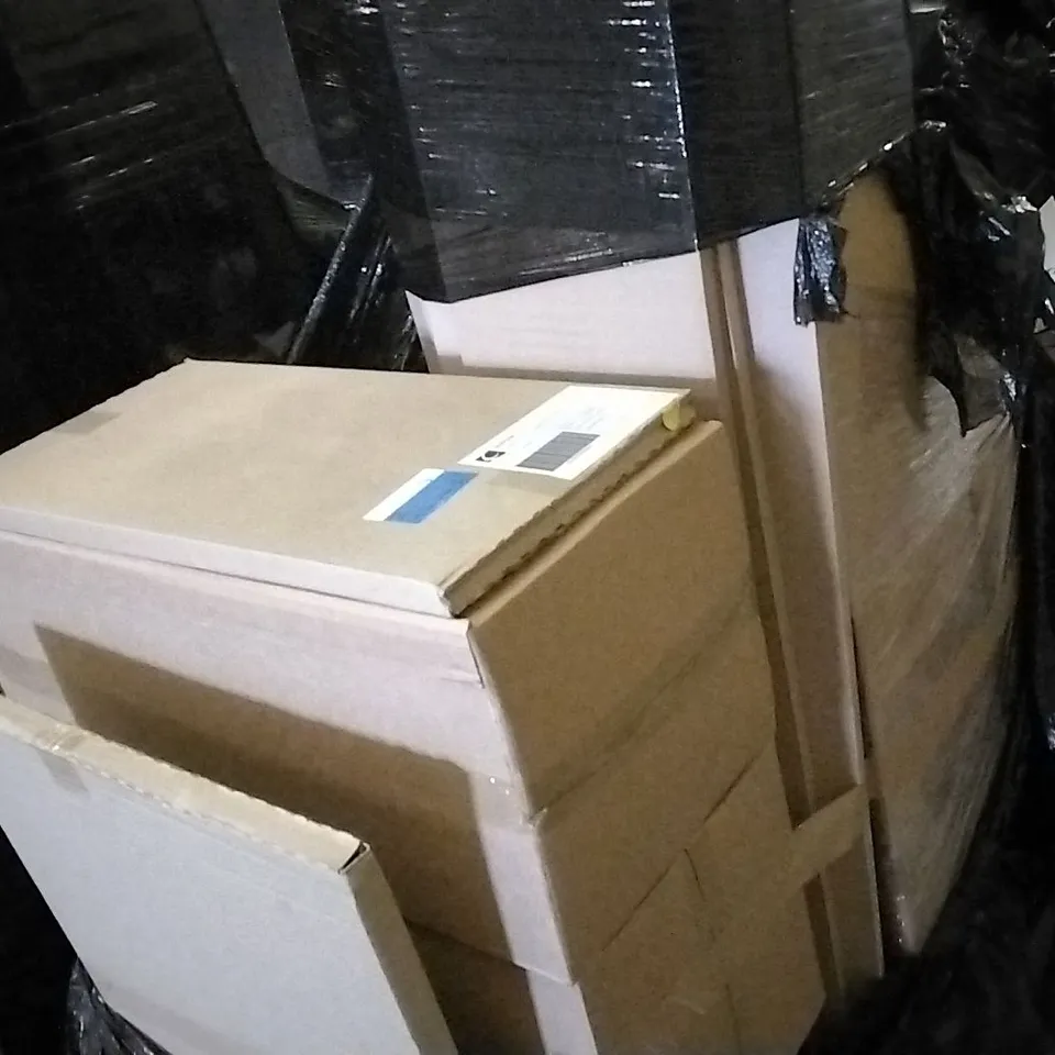 PALLET OF APPROX 15 ASSORTED BATHROOM FURNITURE TO INCLUDE BASIN DOORS, BASE UNIT AND INFILL PANELS