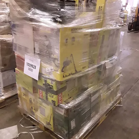 PALLET OF APPROXIMATELY 40 UNPROCESSED RAW RETURN HOUSEHOLD AND ELECTRICAL GOODS TO INCLUDE;