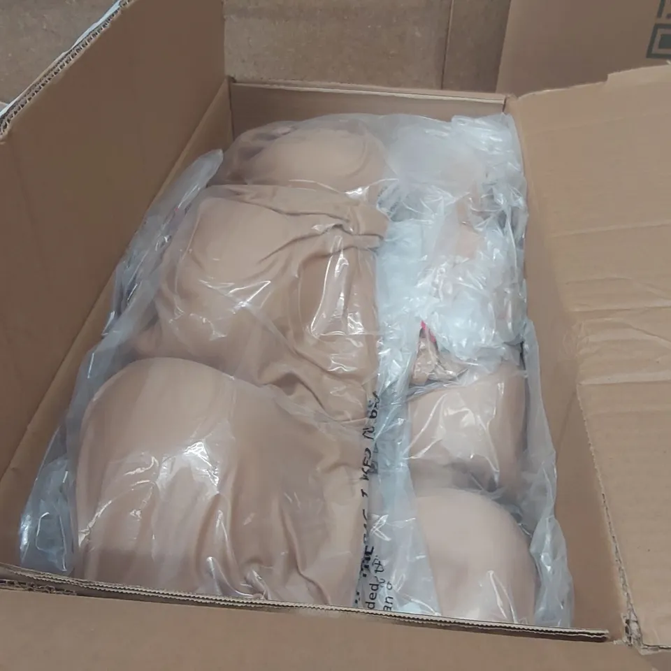 BOX CONTAINING APPROXIMATELY 15x BRAND NEW MAGISCULPT ALMOND BODYSUITS - SIZE 42DD
