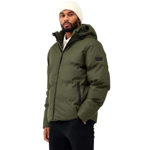 BRAND NEW REGATTA MEN'S SALTERN QUILTED JACKET DARK KHAKI  SIZE S