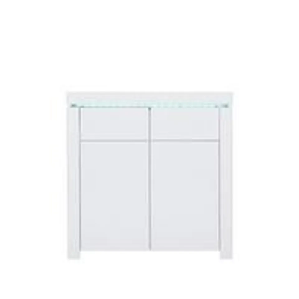 BOXED ATLANTIC WHITE COMPACT SIDEBOARD (1 BOX) RRP £179