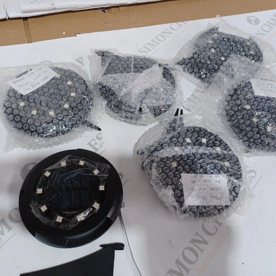 BOXED BELL & HOWELL DUAL FUNCTION SET OF 6 10 LED ULTIMATE DISK LIGHTS, BLACK