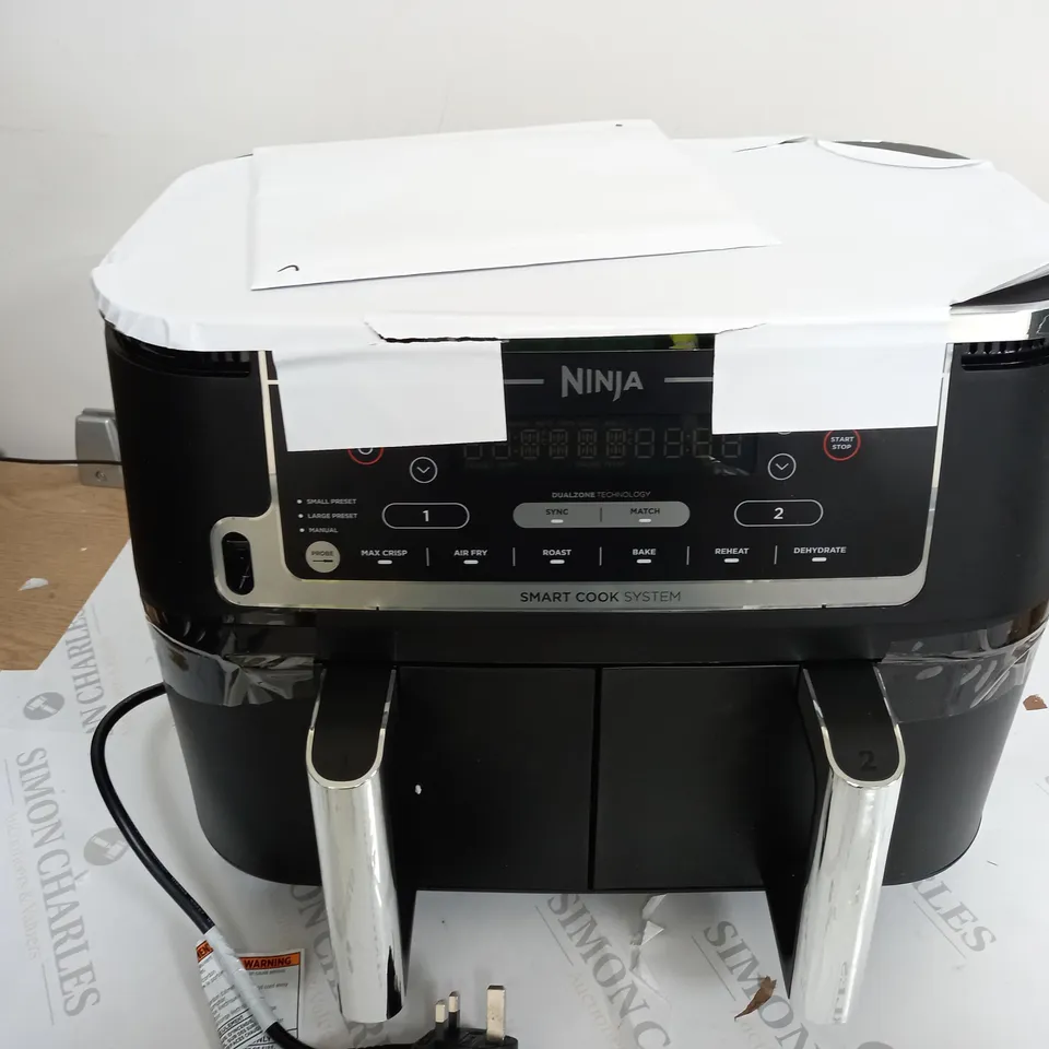NINJA FOODI MAX 9.5L DUAL ZONE AIRFRYER AF451UK