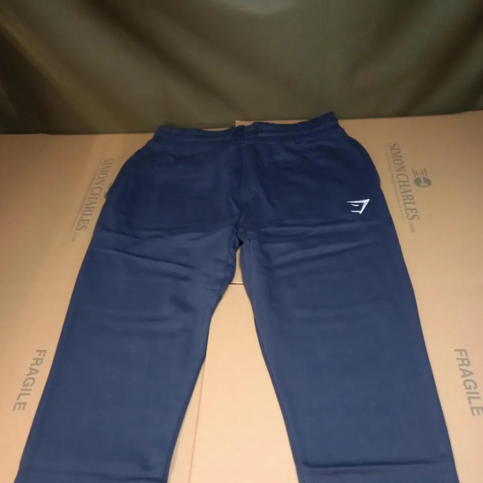 MENS GYMSHARK TRACKIE BOTTOMS SIZE M