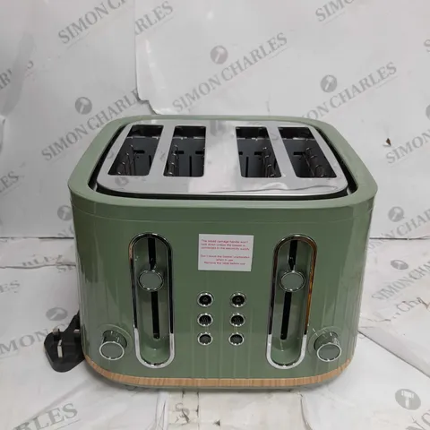 GEORGE HOME GREEN TOASTER