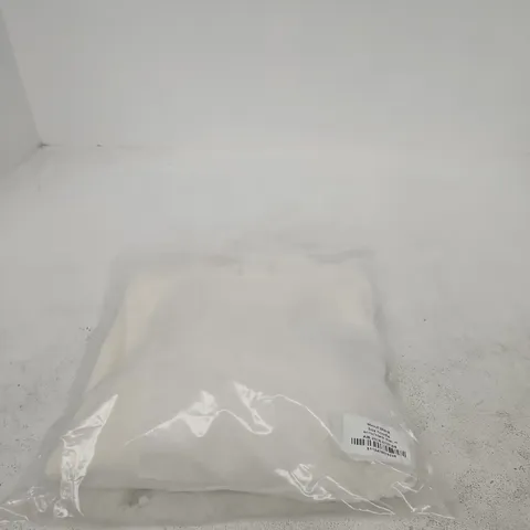 ABOUT:BLANK BOX HOODIE – ECRU/BLACK, SIZE M