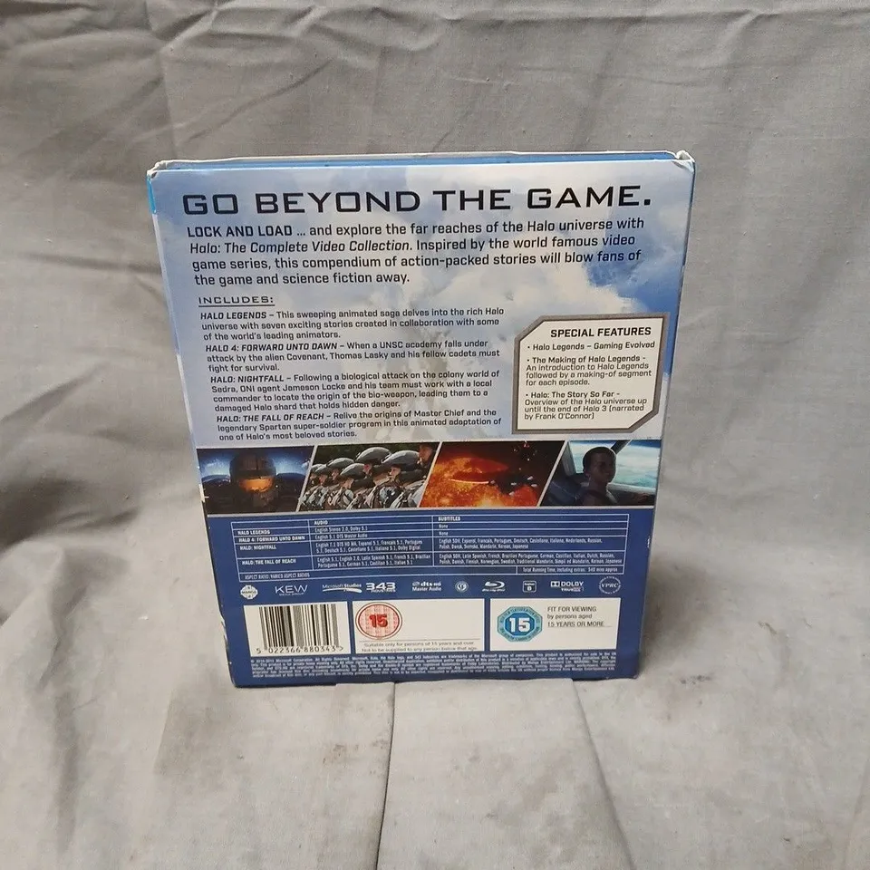HALO: THE COMPLETE VIDEO COLLECTION BLU-RAY BOX SET 