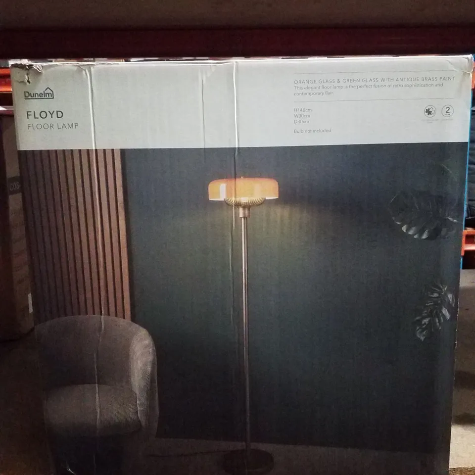 BOXED DUNELM FLOYD FLOOR LAMP