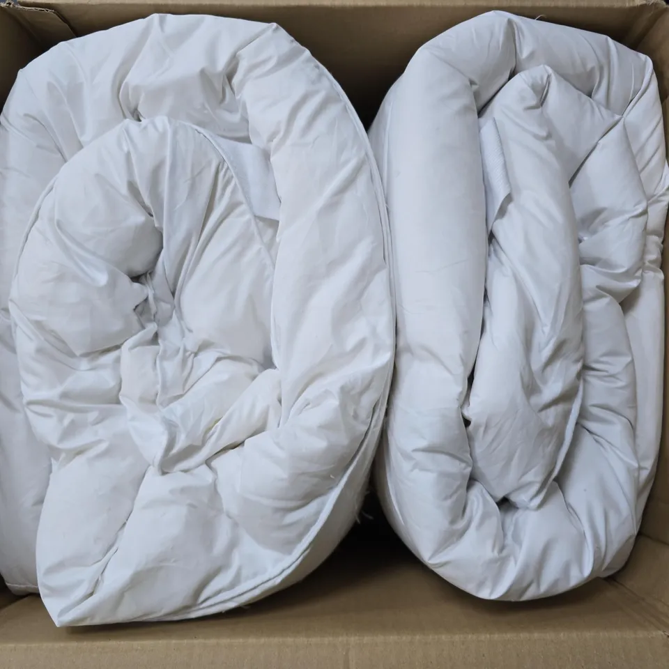 DOWN MATTRESS TOPPER (135 X 190CM) - WHITE