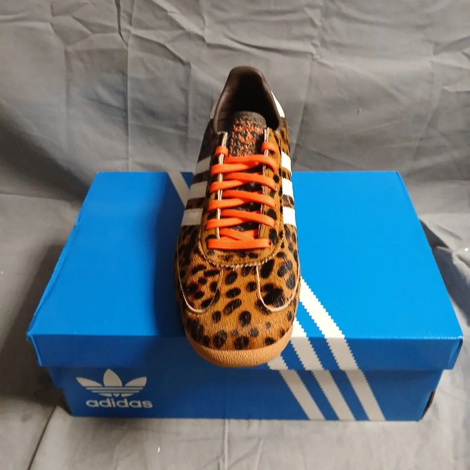 ADIDAS SL 72 OG W LEOPARD PRINT TRAINERS – UK 6.5 