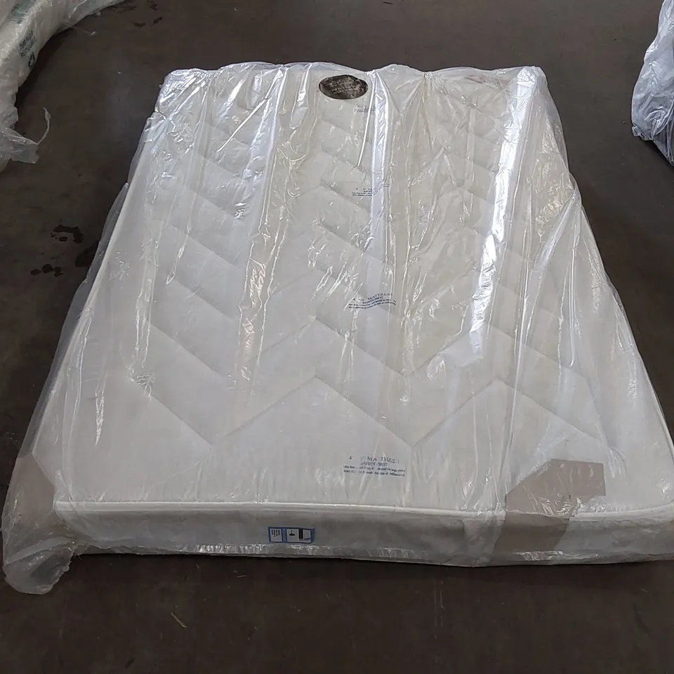 QUALITY BAGGED JULIAN BOWEN 4'6" DOUBLE MATTRESS 