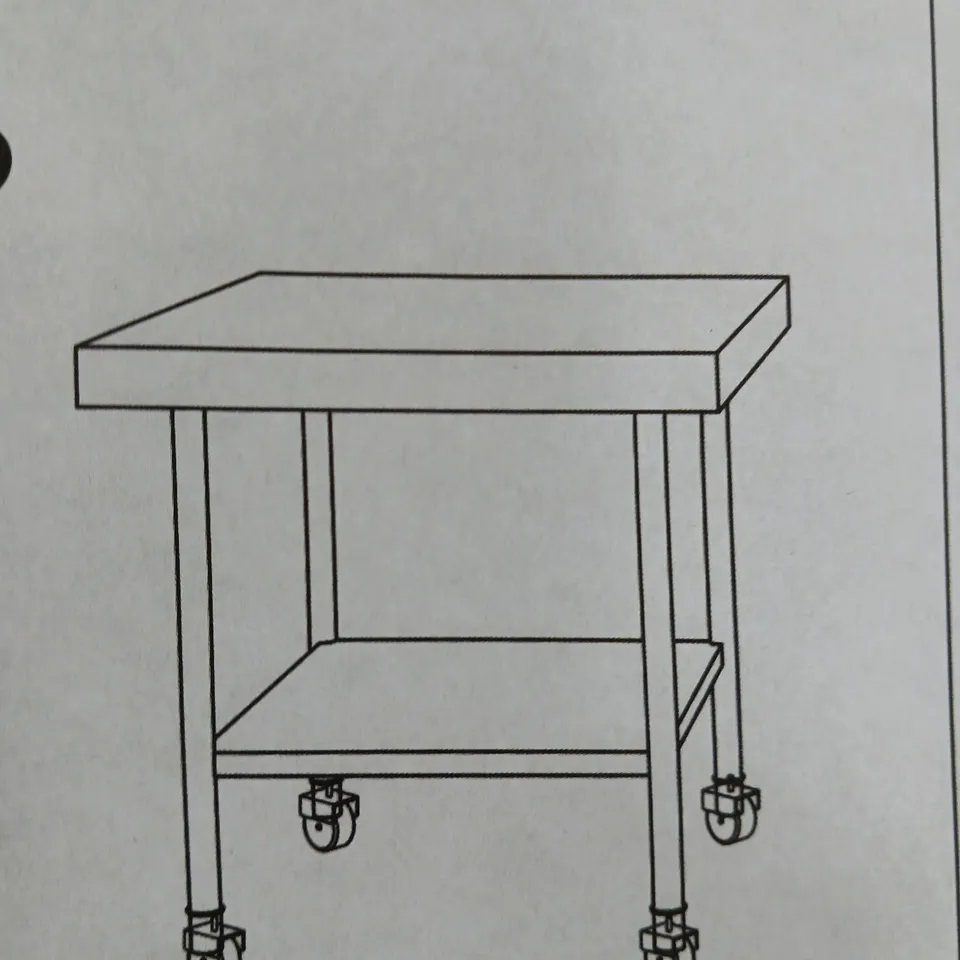 WHEELED STORAGE/SERVICE TROLLEY