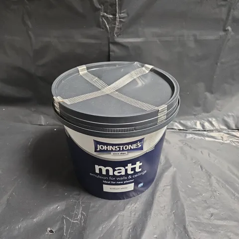 JOHNSTONES MATT BRILLIANT WHITE (5L) - COLLECTION ONLY