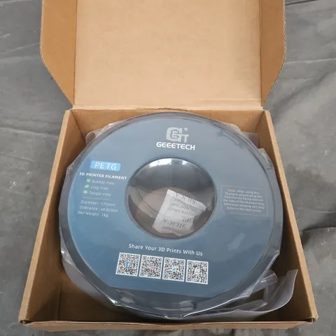 GEEETECH PETG 3D PRINTER FILAMENT 